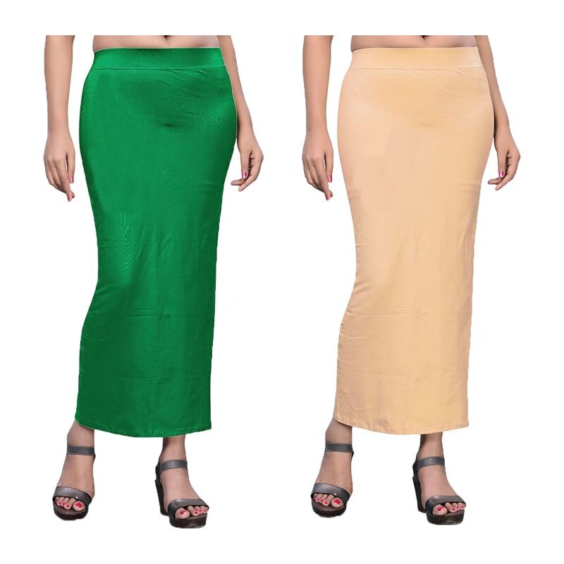 Mehrang Microfiber Saree Shapewear Petticoat for Women