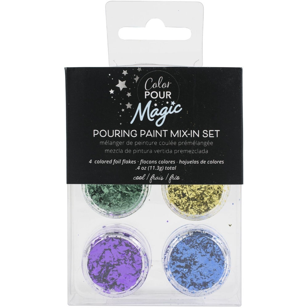 American Crafts Color Pour Resin Mix in Color Changing Glitter