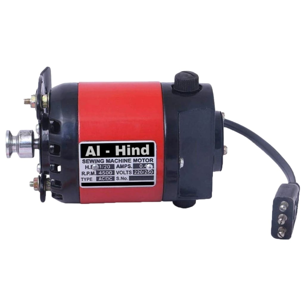 Al hind Sewing Machine Motor (Copper Winding) Electric Sewing