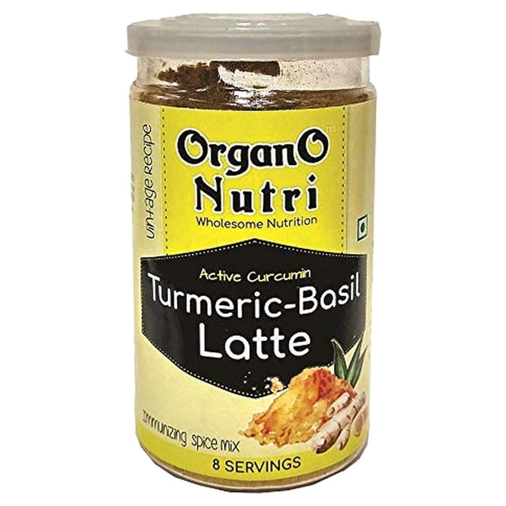 Organo Nutri Basil Latte Turmeric 100 g