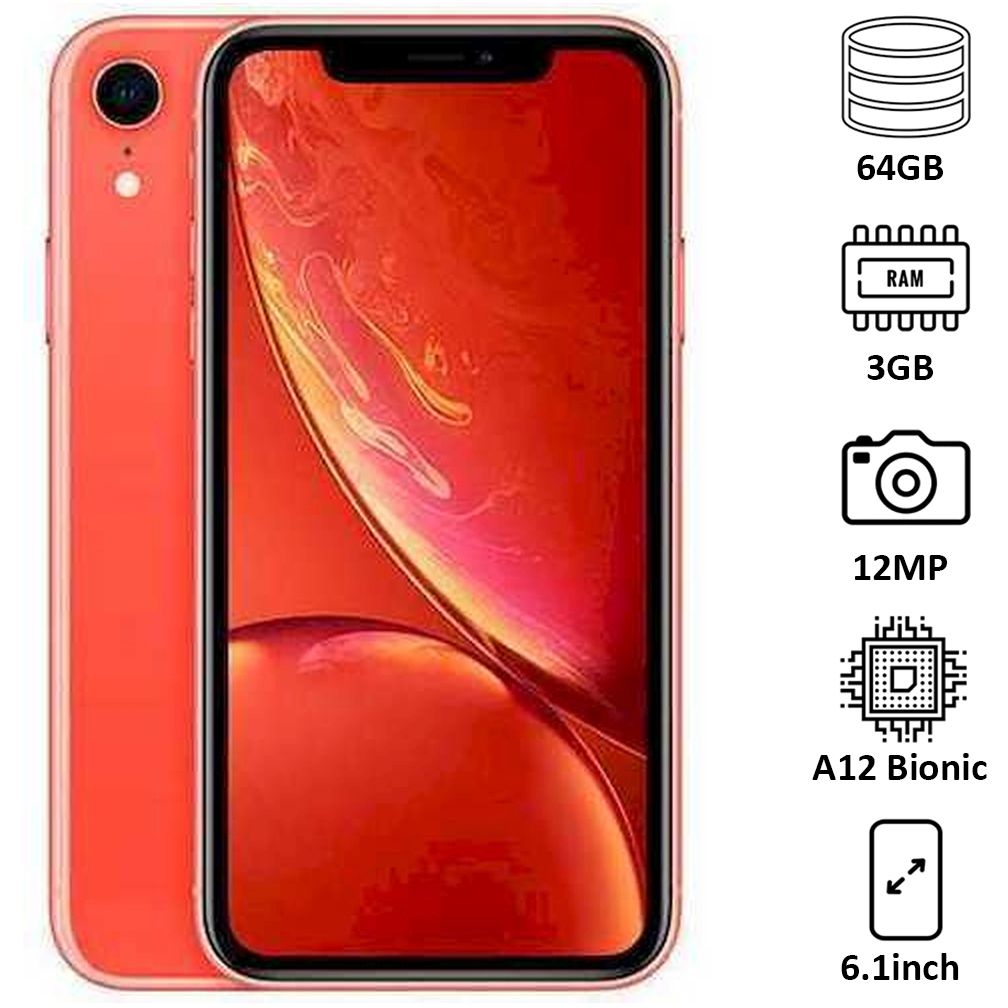 Apple fashion iPhone XR 64 GB in Coral