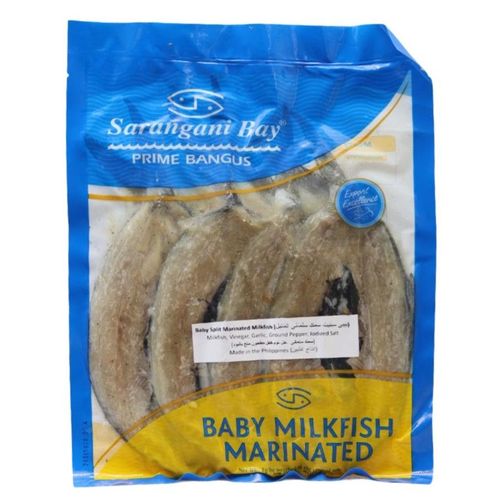 Sarangani Bay Frozen Baby Milkfish Split Marinated, 400g - Carton of 17