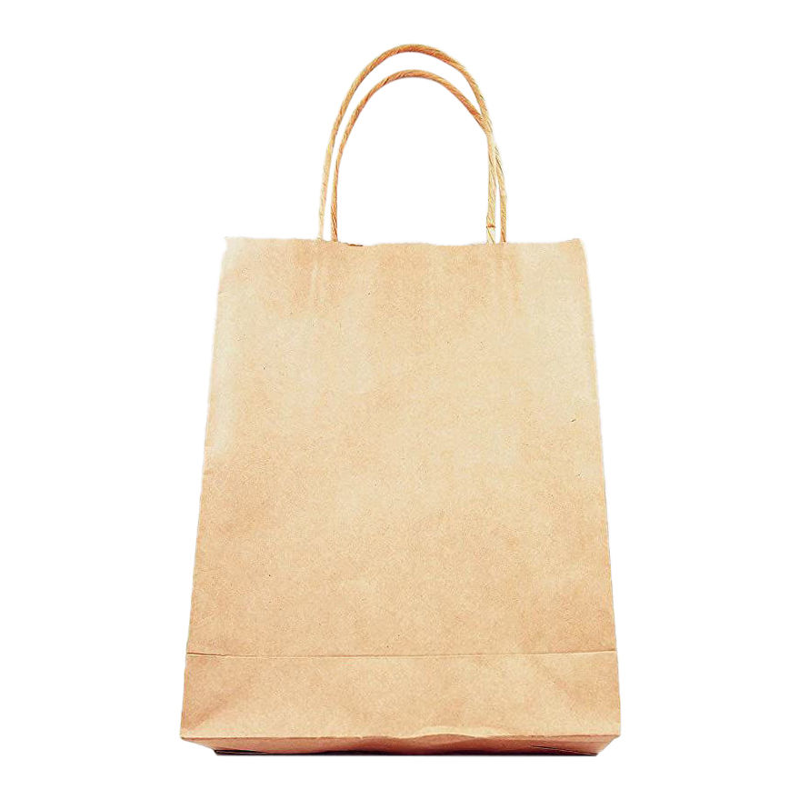 Buy Online A4 Size Kraft Paper Bag, Pack of 10pcs in UAE
