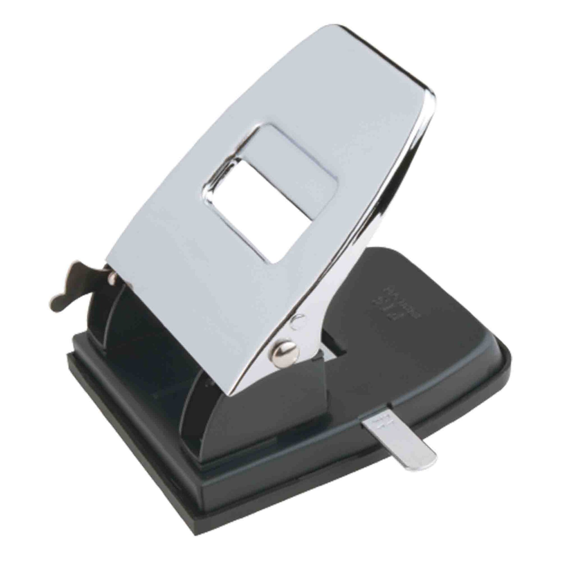 Buy Online FIS 2 Hole Heavy Duty Paper Punch Silver Pack Of 24 In   0249090 Fis 2 Hole Heavy Duty Paper Punch Silver Pack Of 24 