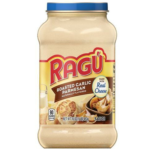 Buy Online Ragu Roasted Garlic Parmesan Sauce, 453g, Pack of 12 in UAE