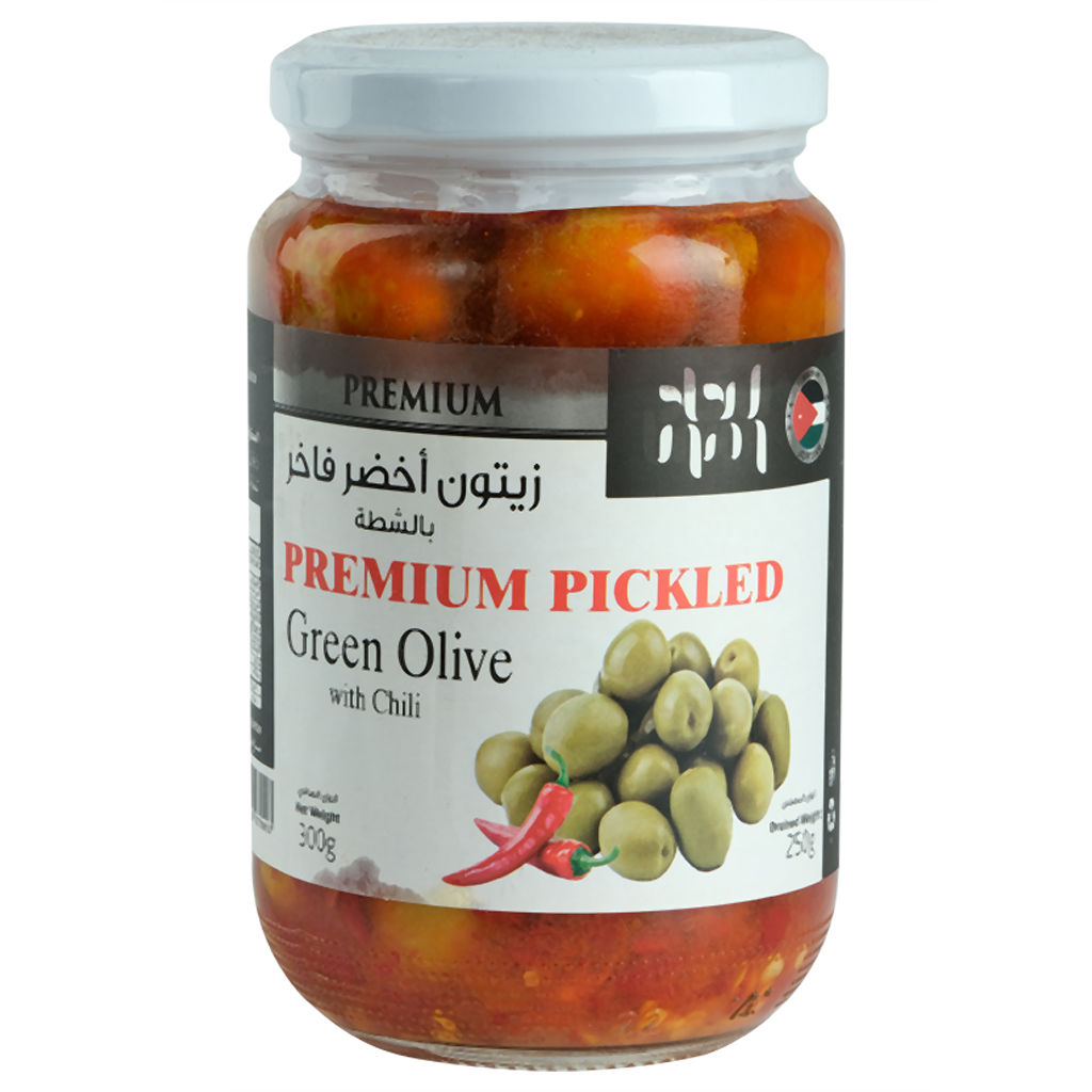 Picture of Union Olives Green Nabalee With Shata - 250g - Pack of 12 - Carton