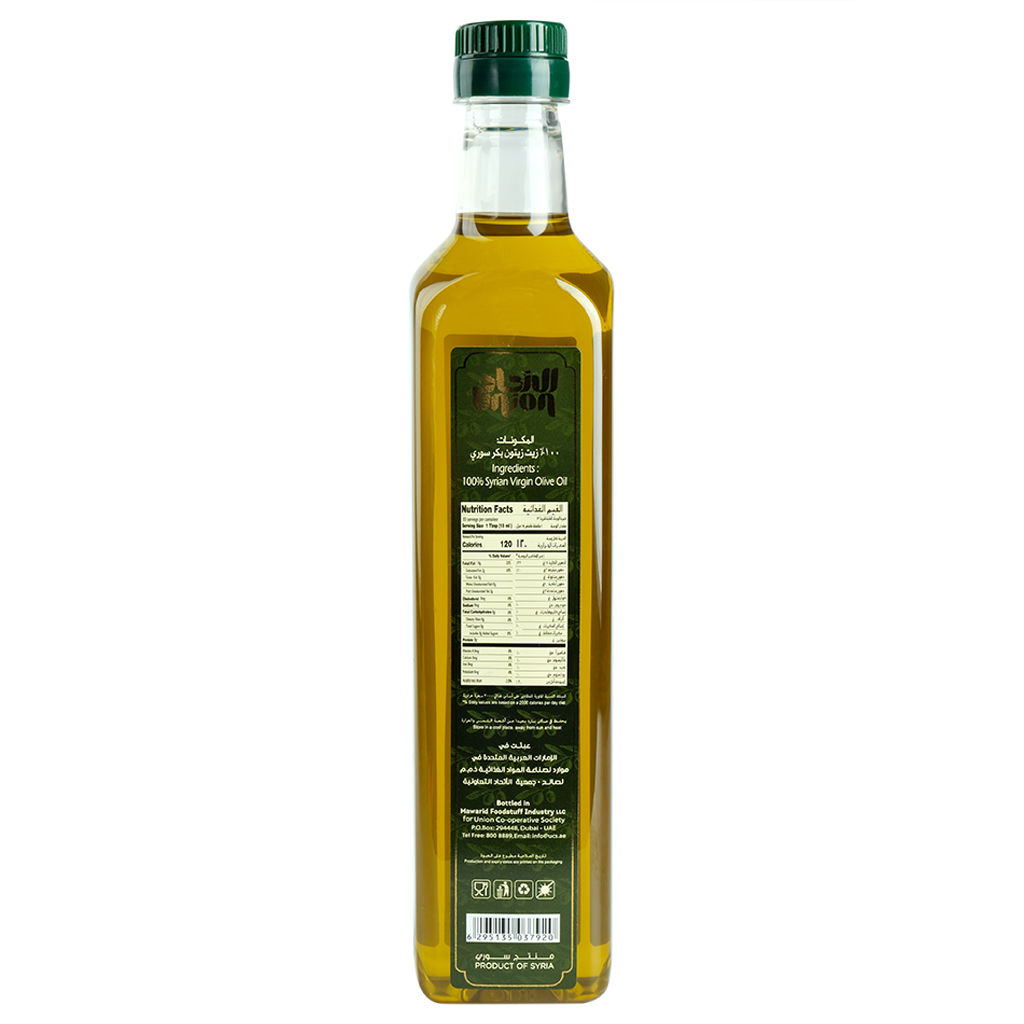 Picture of Union Virgin Olive Oil, 500ml - Pack of 12 - Carton