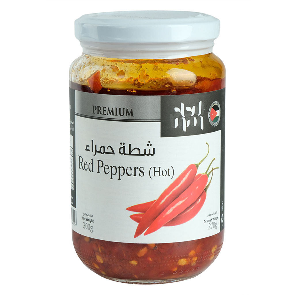 Picture of Union Premium Pepper Red Shata In Oil, 300g - Pack of 12 - Carton