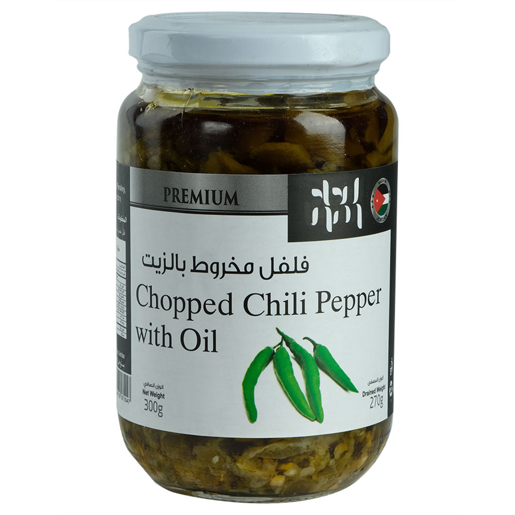 Picture of Union Premium Pepper Green Chopped In Oil, 300g - Pack of 12 - Carton