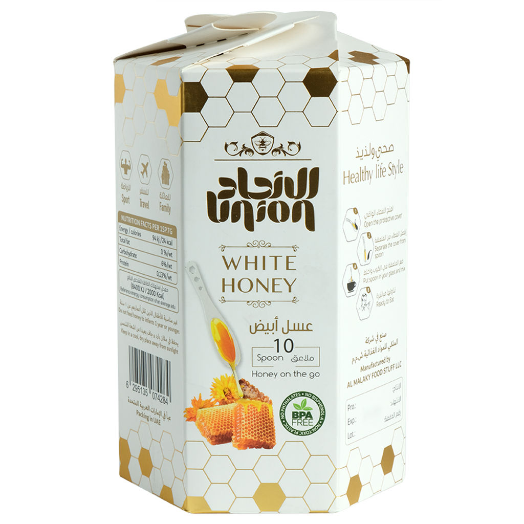 Picture of Union White Honey Spoon, 7g - Pack of 24 - Carton