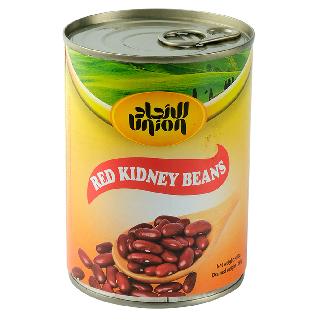Picture of Union Easy Open Red Kidney Beans, 400g - Pack of 24 - Carton