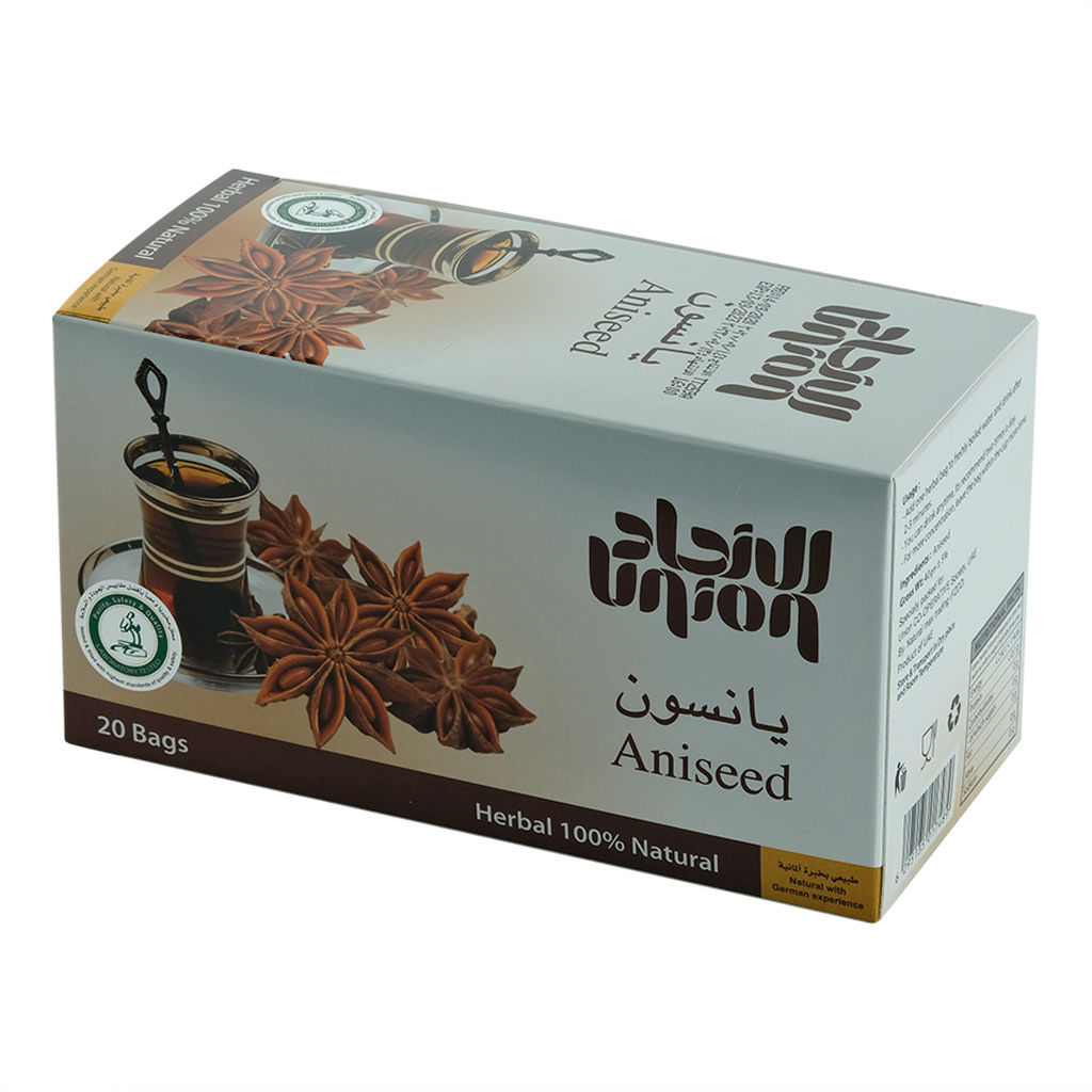Picture of Union 20 Bags Aniseed Herbal Tea, 2g - Pack of 36 - Carton