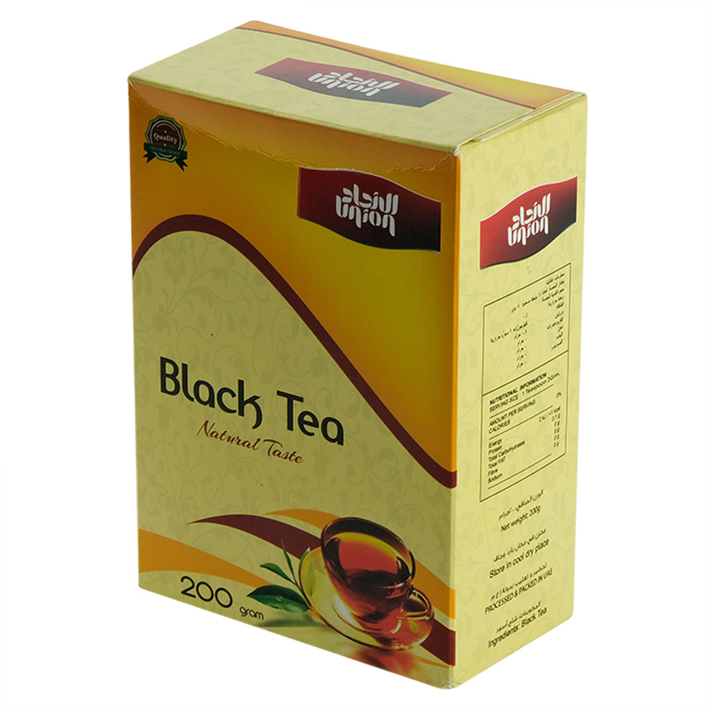 Picture of Union Black Bag Loose Tea, 200g - Pack of 48 - Carton