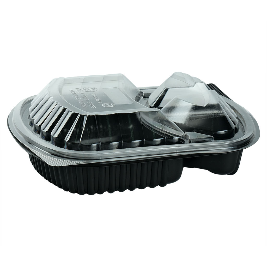Picture of Union Twin Pack Microwave Container With Lid, 5 Pieces - Pack of 25 - Carton