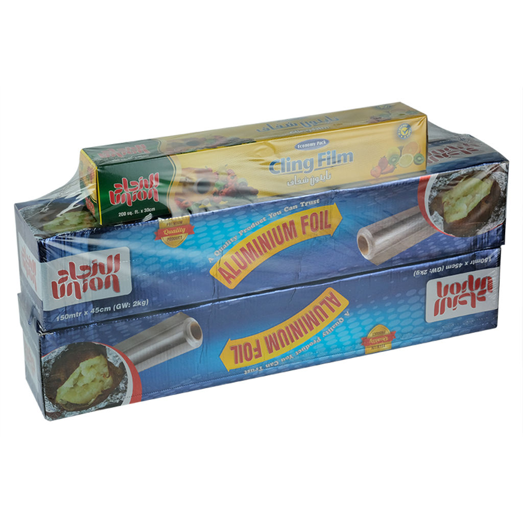 Picture of Union Aluminum Foil With Cling Film - Pack of 4 - Carton