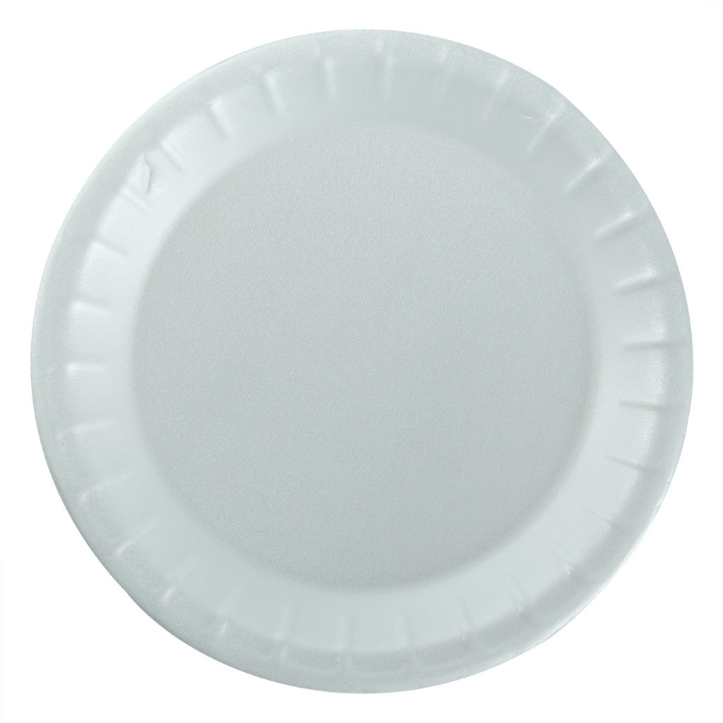 Picture of Union Twin Pack 7 Inch Foam Plates, 25 Pieces - Pack of 10 - Carton