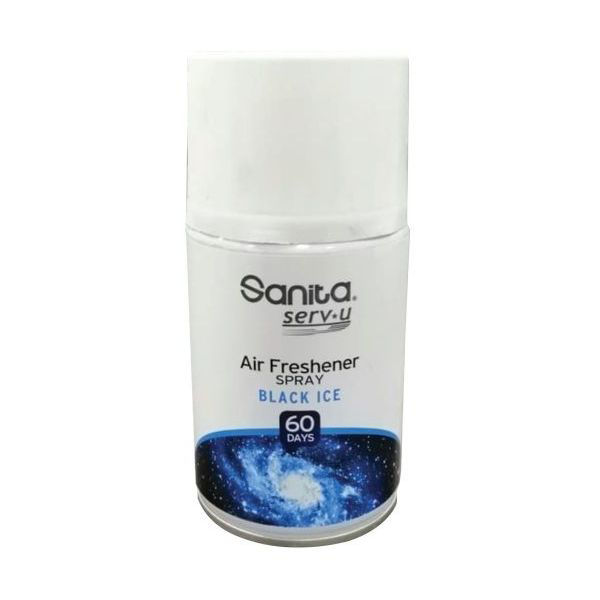 Buy Online Sanita ServU Black Ice Air Freshener Spray, 250ml Carton
