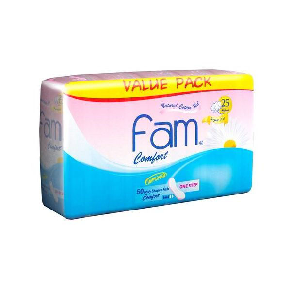 Buy Online Fam Maxi Without Wings Sanitary Pads, Comfort Carton Of