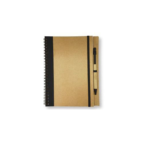 Picture of MTC Recycled Notebook with Stylus Pen