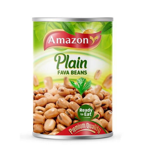 Buy Online Amazon Ready to Eat Plain Fava Beans 400 g, Carton of 24