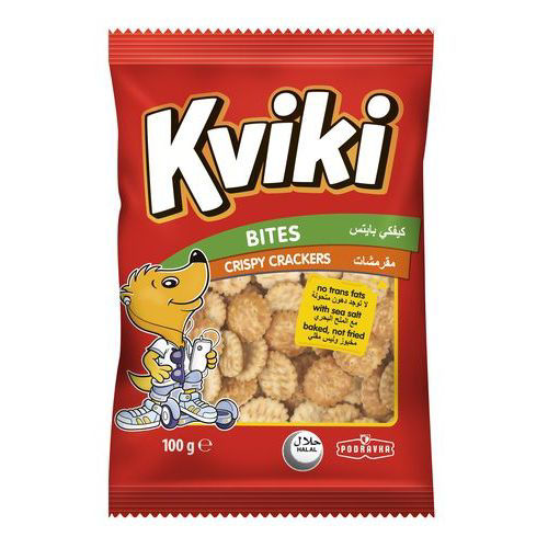 Picture of Kviki Baked Crispy Cracker Bites, 100g