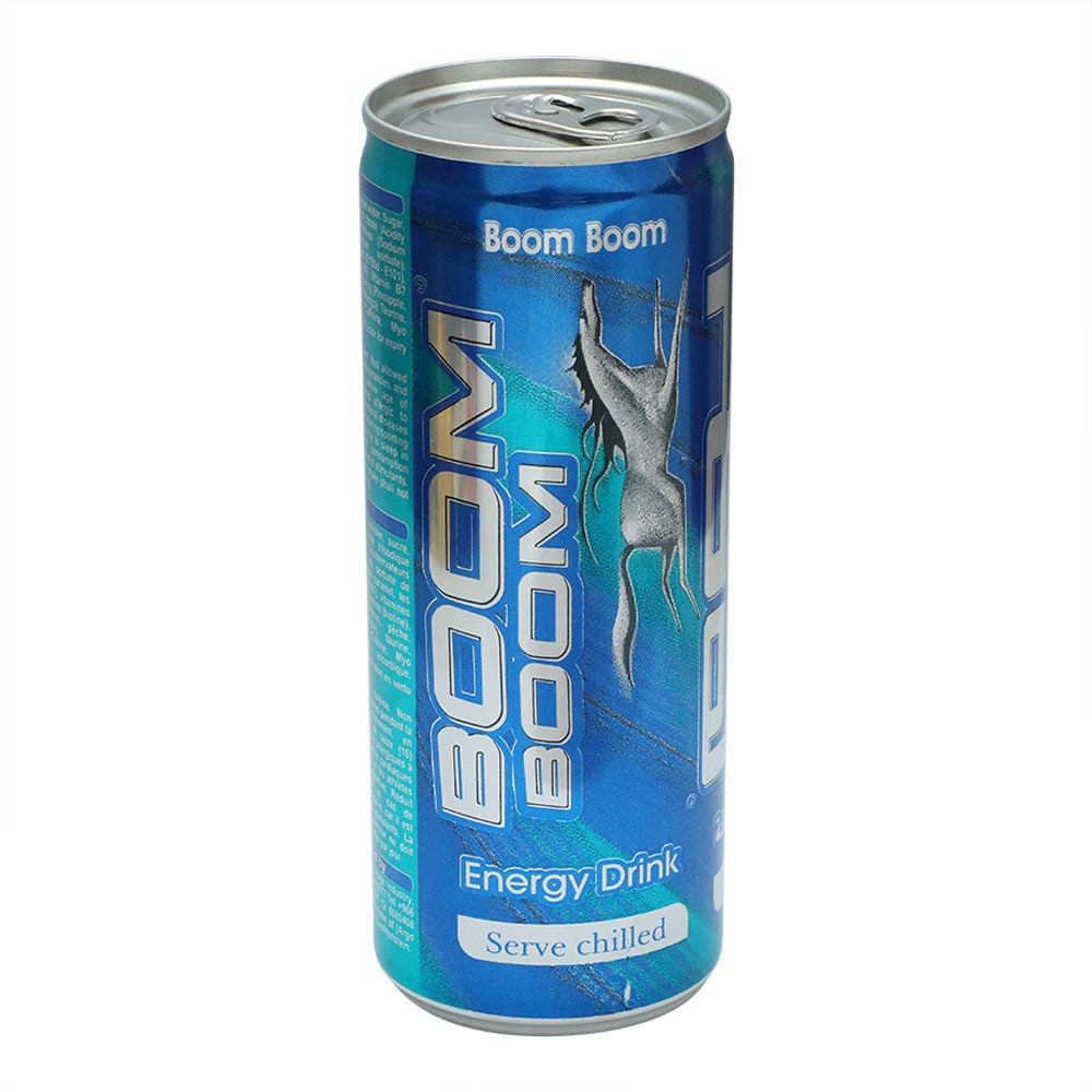 Buy Online Boom Boom Original Energy Drink - 250ml in UAE | Dubuy.com