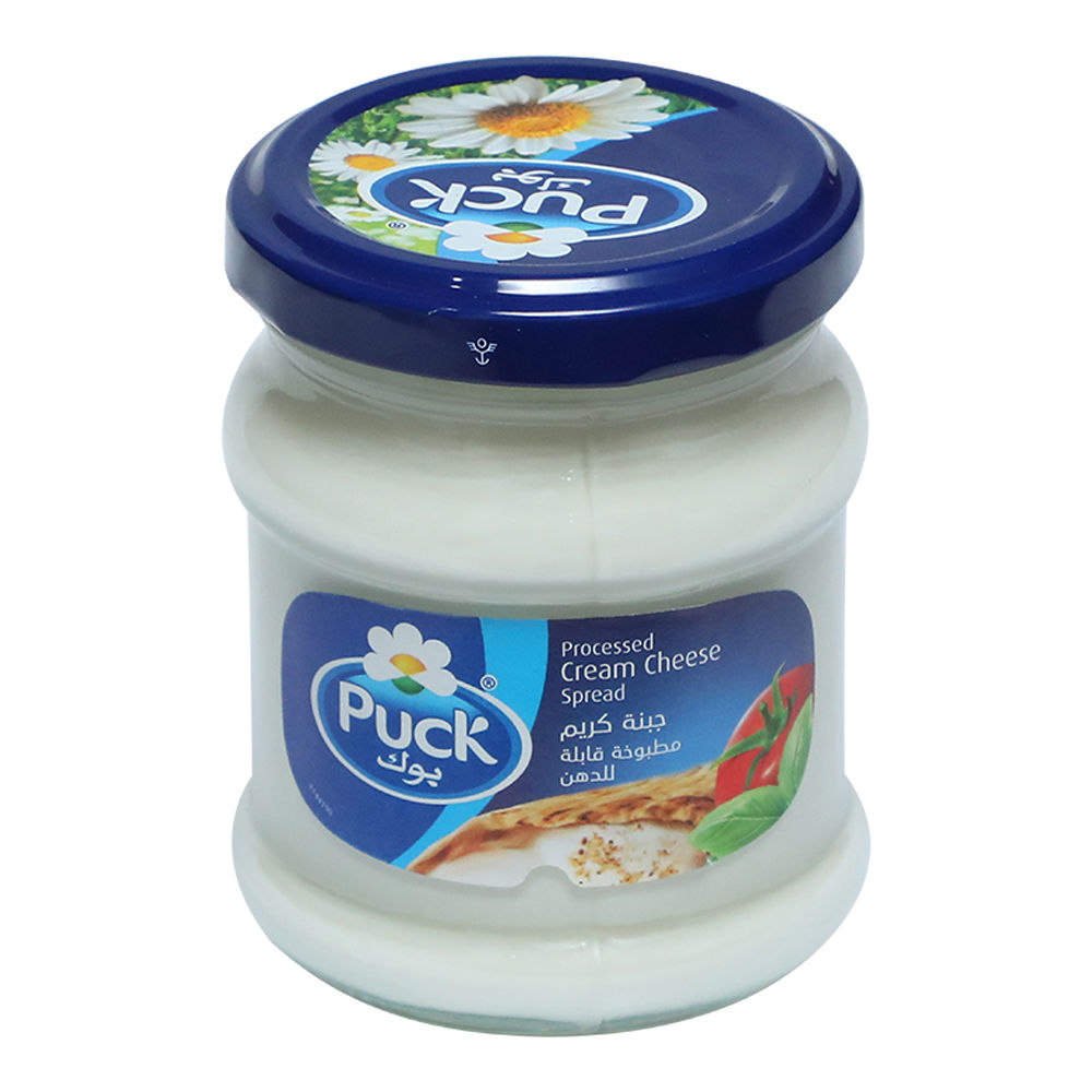 Buy Online Puck Processed Cream Cheese Spread Pack 140g In Uae