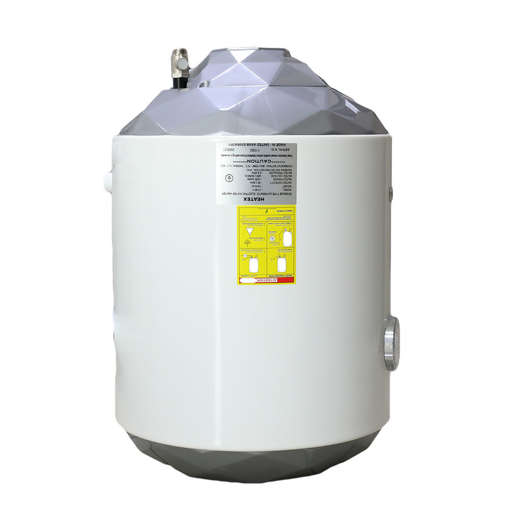 Buy Online Heatex Vertical Water Heater, 45L, HTXV45LV White in UAE