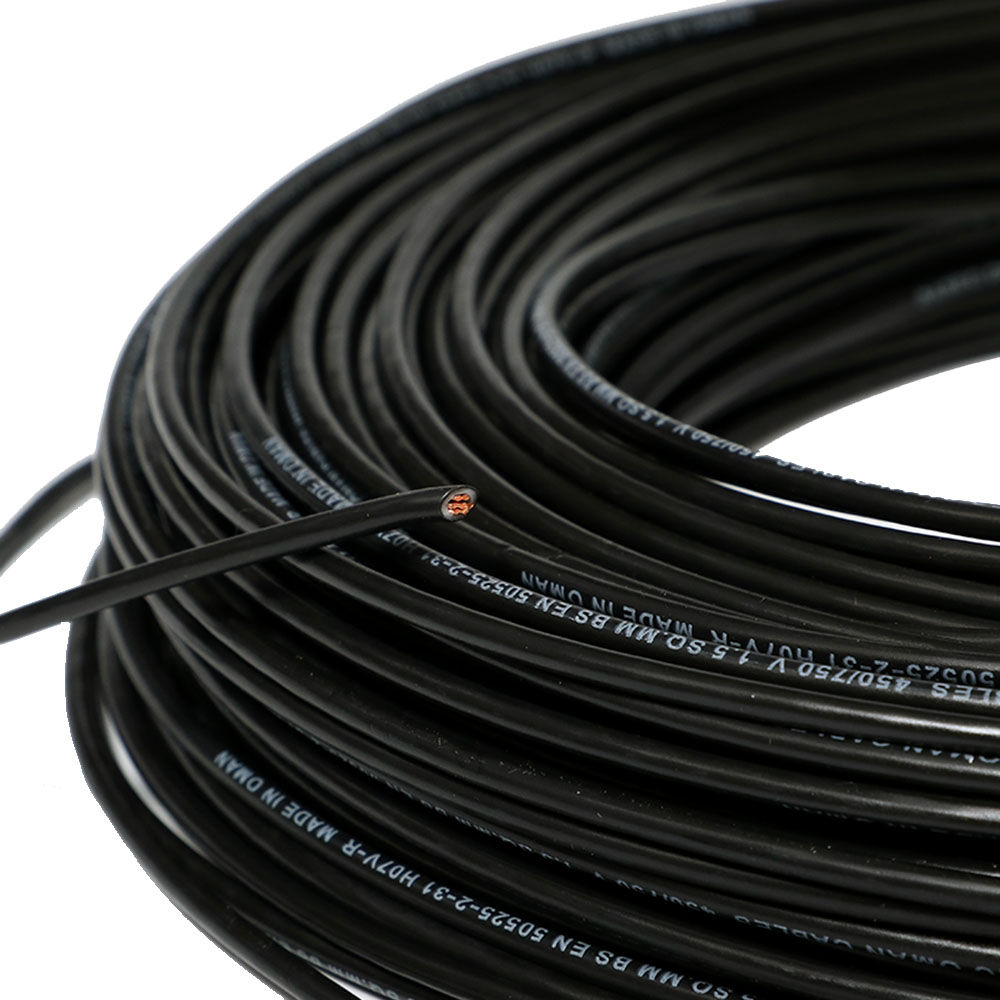 Buy Online Oman Cables Single Core CU/PVC Cable, 100 Yards, 2.5sq.mm