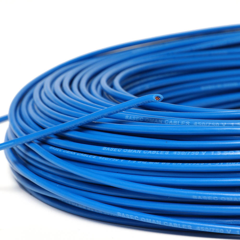 Buy Online Oman Cables Single Core CU/PVC Cable, 100 Yards, 2.5sq.mm