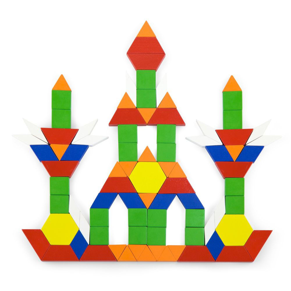 Buy Online Viga Toys 250 Wood Pattern Blocks In UAE Dubuy Buy online viga toys 250 wood pattern blocks in uae dubuy