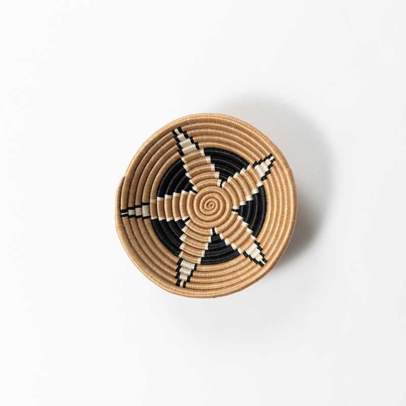 Picture of Azizi Life Boutique Vertex Bowl, Beige & Black