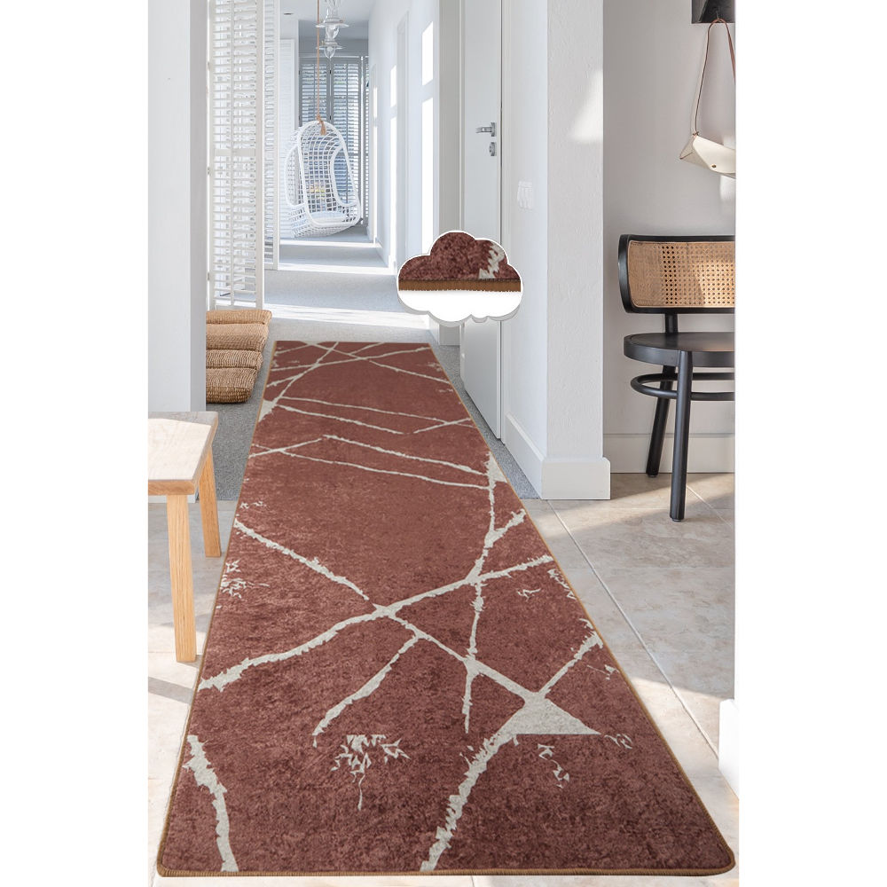 Picture of Ant Decor Broken Themed Decorative Non Slip Area Rug