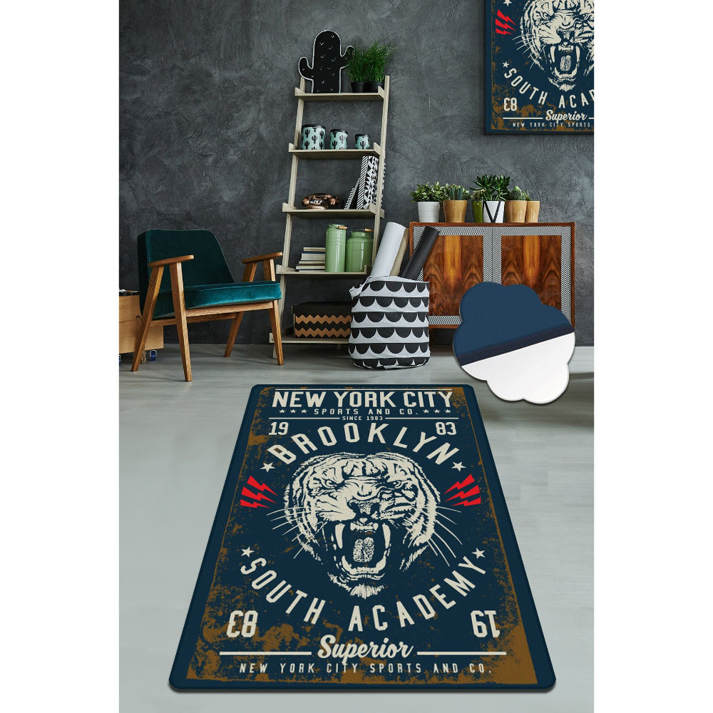 Picture of Ant Decor Brooklyn South Academy Printed Non Slip Area Rug