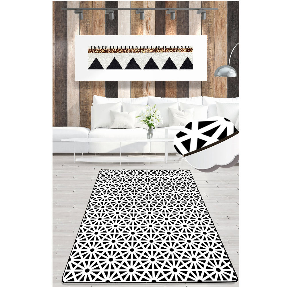 Picture of Ant Decor Illusion Patterned Decorative Non Slip Area Rug