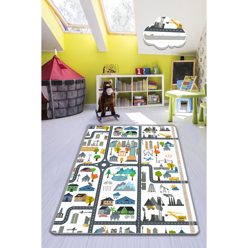Picture of Ant Decor Manitoba Printed Non Slip Area Rug