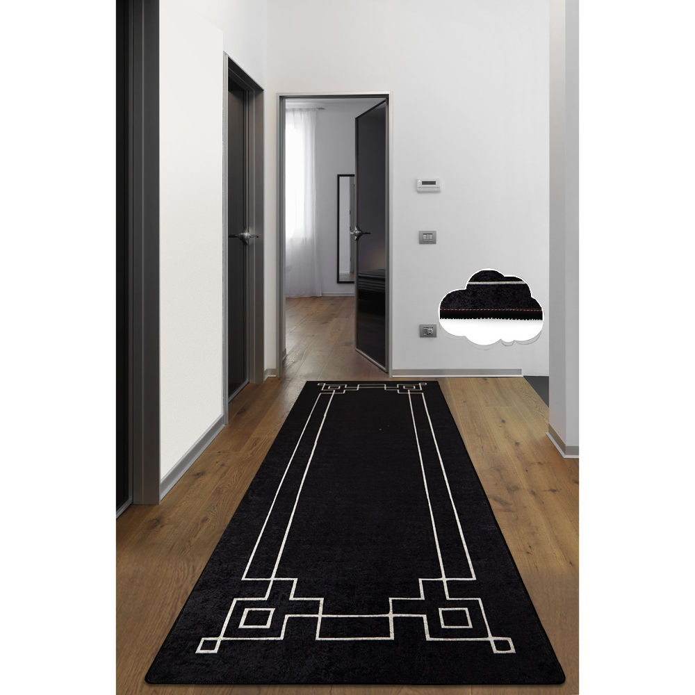 Picture of Ant Decor Square Patterned Decorative Non Slip Area Rug