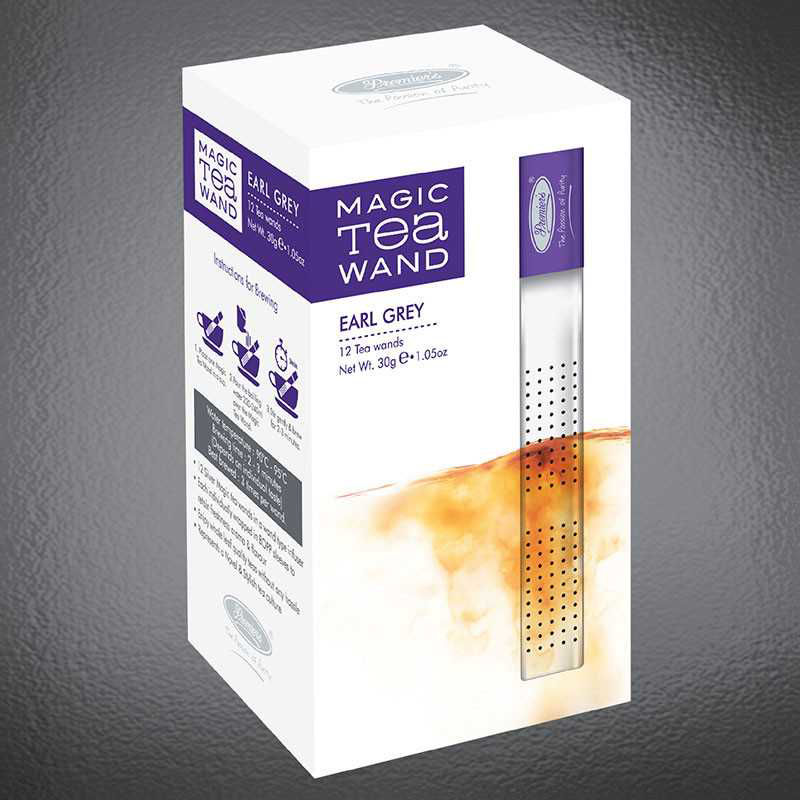 Buy Online Premier's Earl Grey Silver Magic Tea Wands, 12 Pcs in UAE