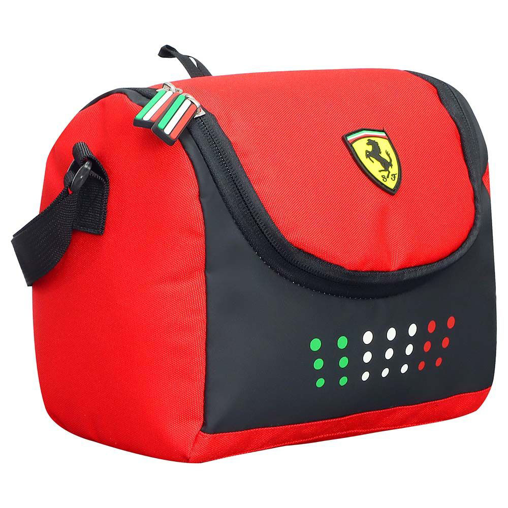 Buy Online Simba Ferrari Home Track Lunch Bag, Red in UAE