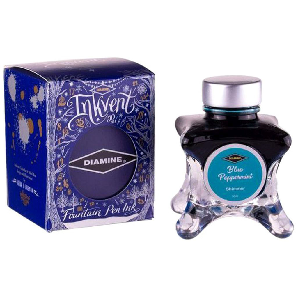 Picture of Diamine Ink Vent Blue Edition Shimmer Ink Bottle, 50ml 