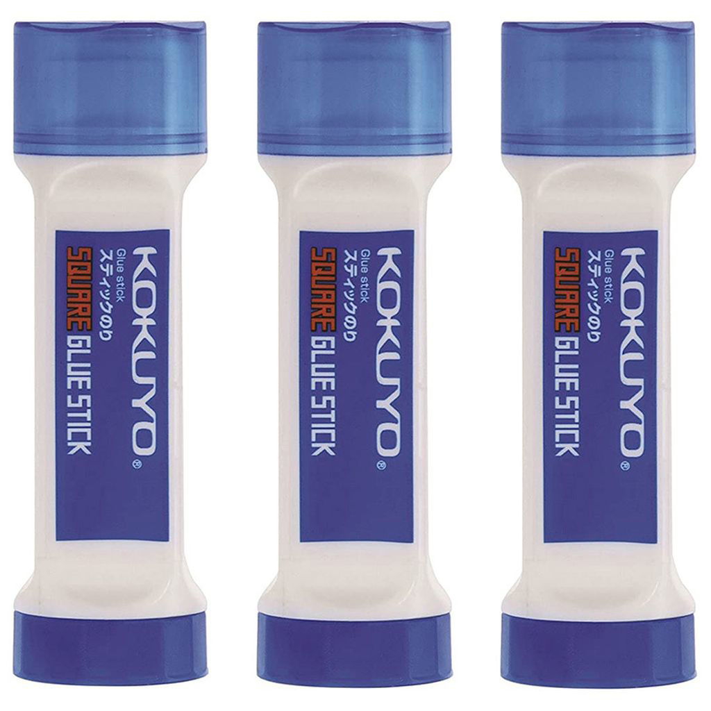Buy Online CamlinKokuyo Square Glue Stick, 20g, Pack of 3 in UAE