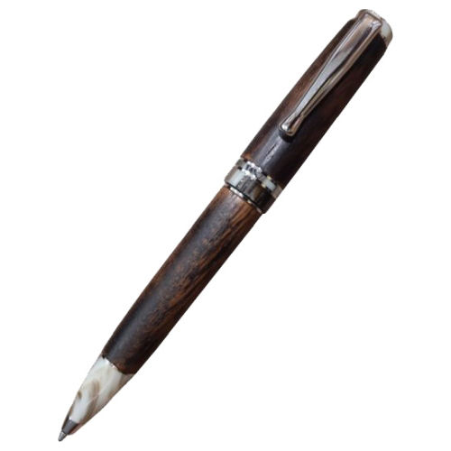 Picture of Delta Seawood Iroko Wood With Rhodium Plated Trim Ball Pen