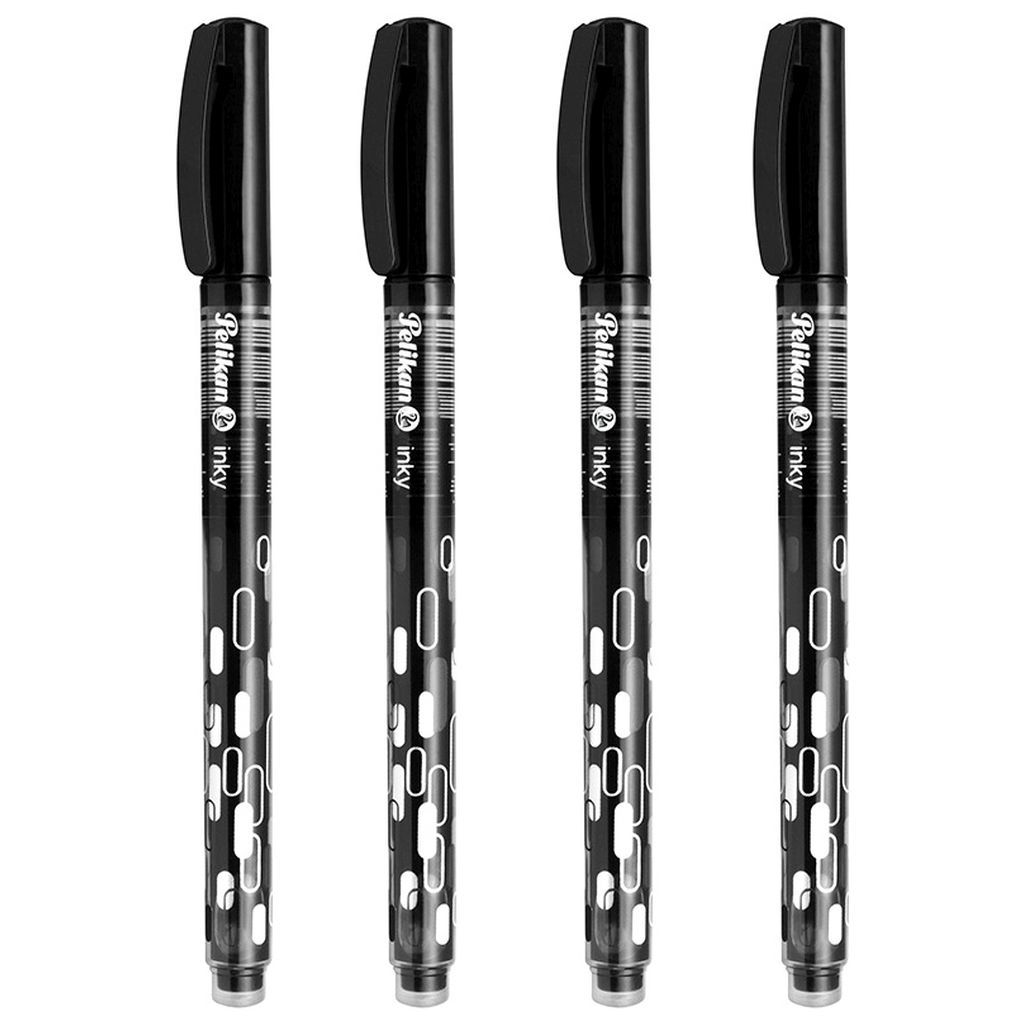 Picture of Pelikan Inky Felt Tip Pen, Pack of 4