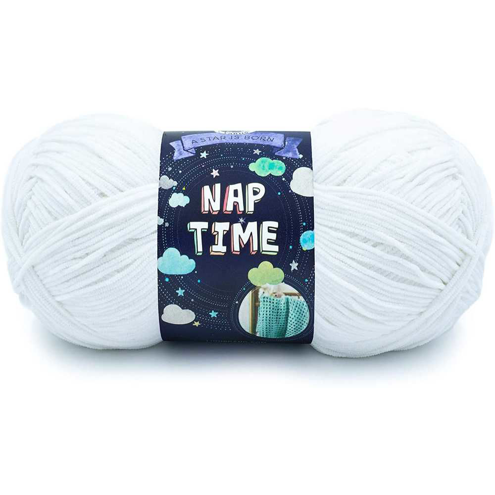Picture of Lion Brand High Quality Naptime Yarn, White