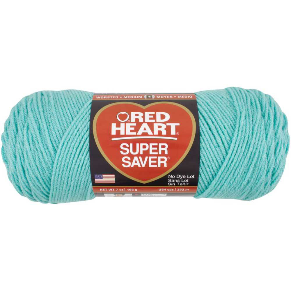 Picture of Red Heart Super Saver Yarn, Mint, 364yards