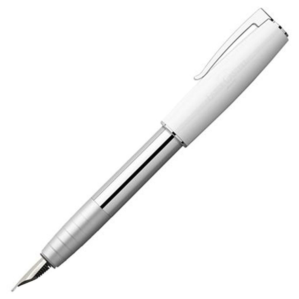 Picture of Faber Castell Loom Piano Fountain Pen, White 