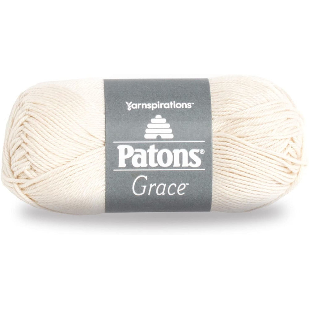 Picture of Patons Grace Yarn, Cream, 166 Yards