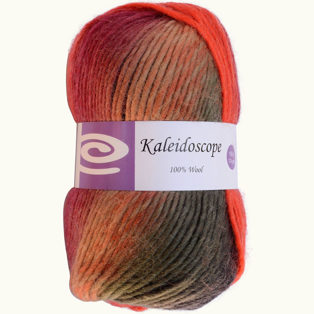 Picture of Elegant Yarns 100% Wool Kaleidoscope Yarn