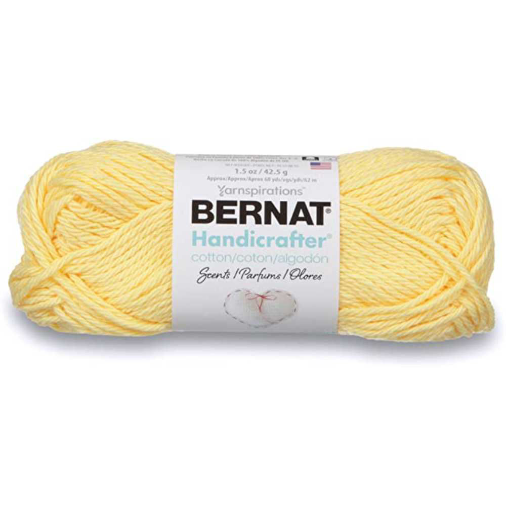 Picture of Bernat Handicrafter Cotton Scents Yarn, Yellow, 68yards