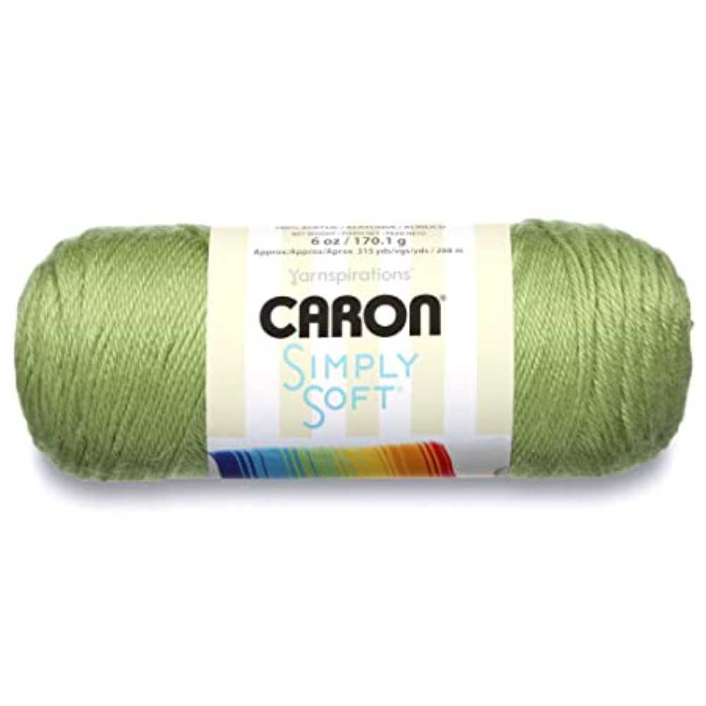 Picture of Caron Simply Soft Solid Yarn, Green, 315yards